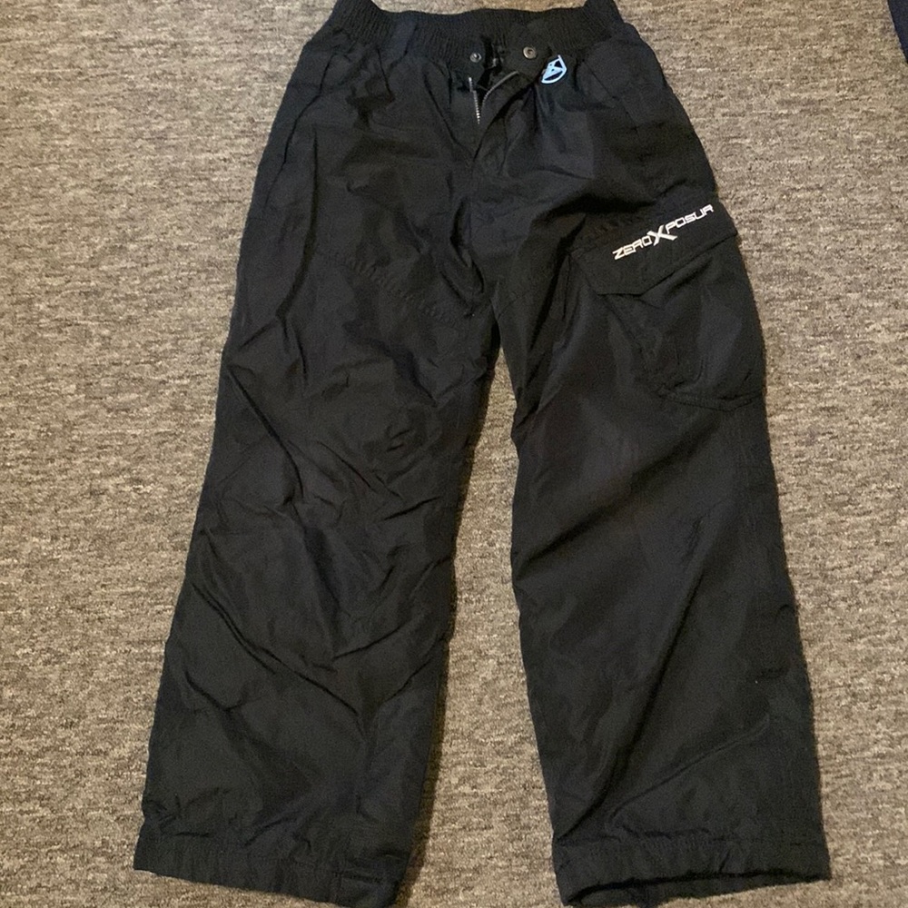 Boys Black Snowpants